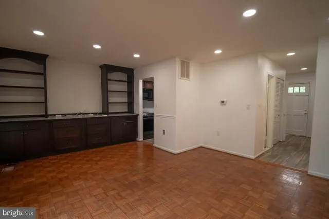 a view of kitchen with a sink