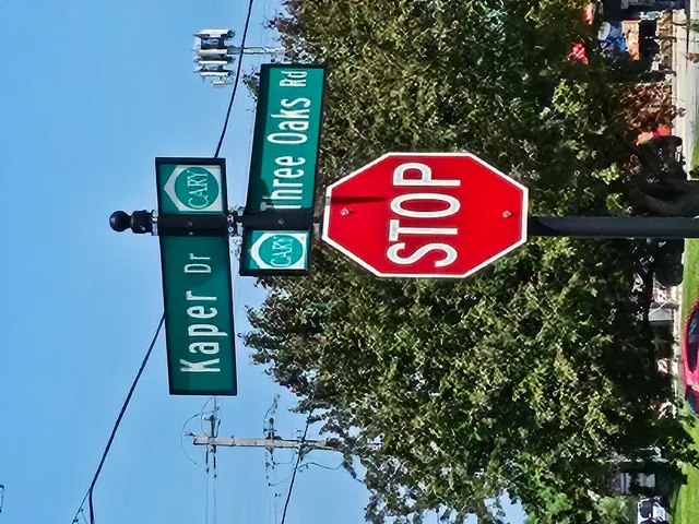 a view of a pathway of a building