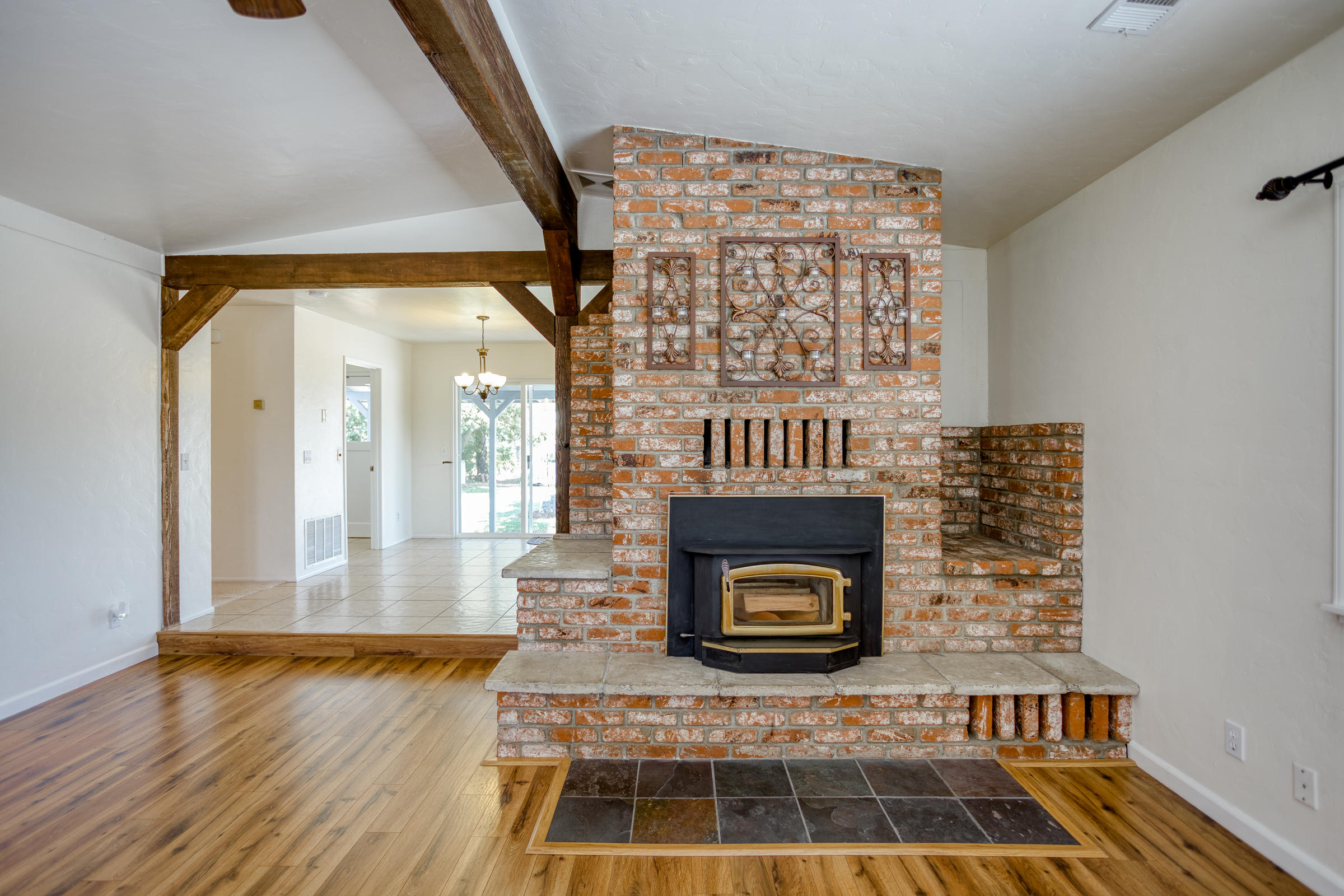 21442 Valley Oak Road Redding, CA 96003 - Photo 9 of 41 warming wood fireplace