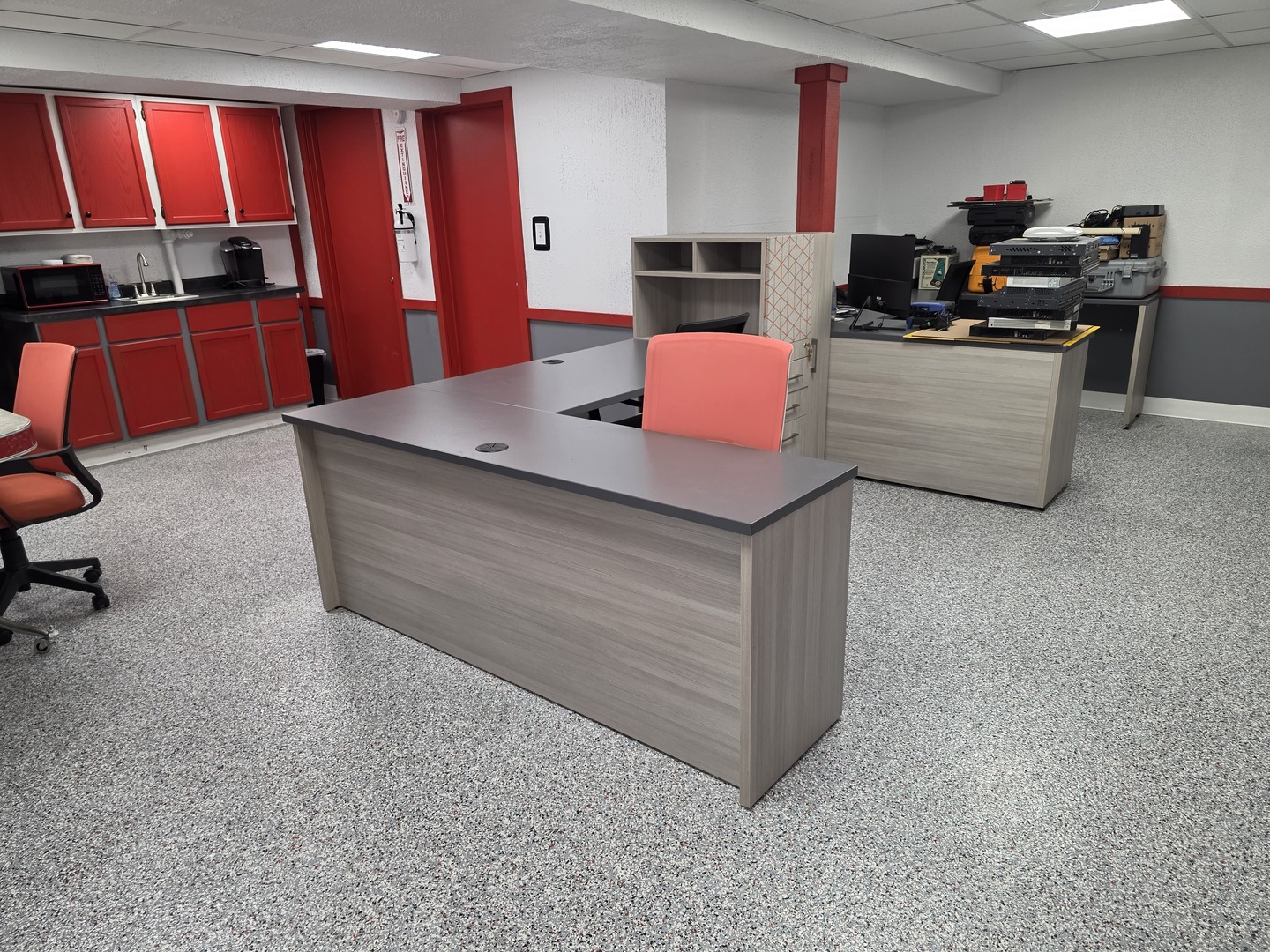 121 South State Street Belvidere, IL 61008 - Photo 20 of 43 a kitchen with stainless steel appliances kitchen island granite countertop a stove and a refrigerator