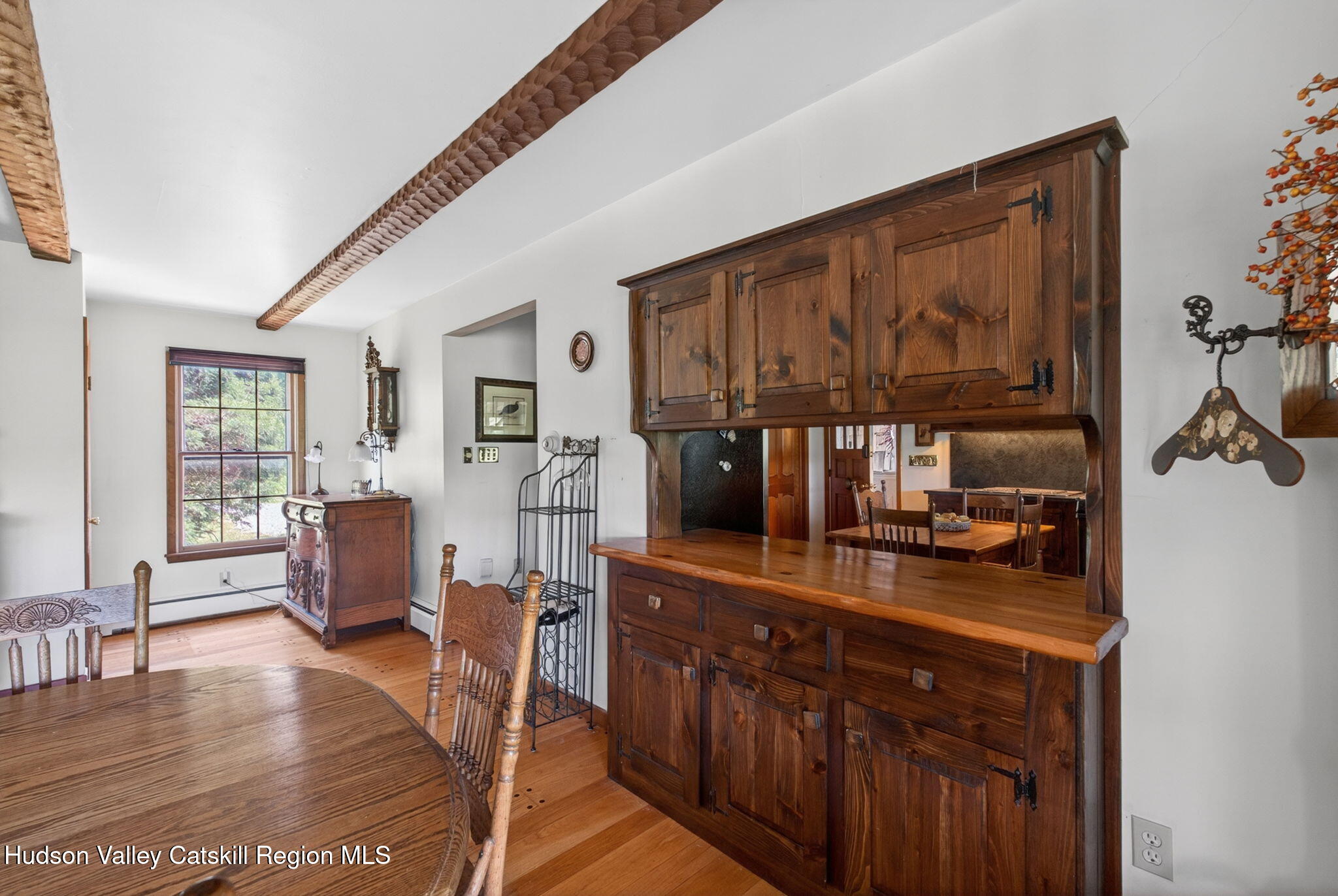 2838 Old Kings Road Catskill, NY 12414 - Photo 13 of 57 country kitchen opens to dining room