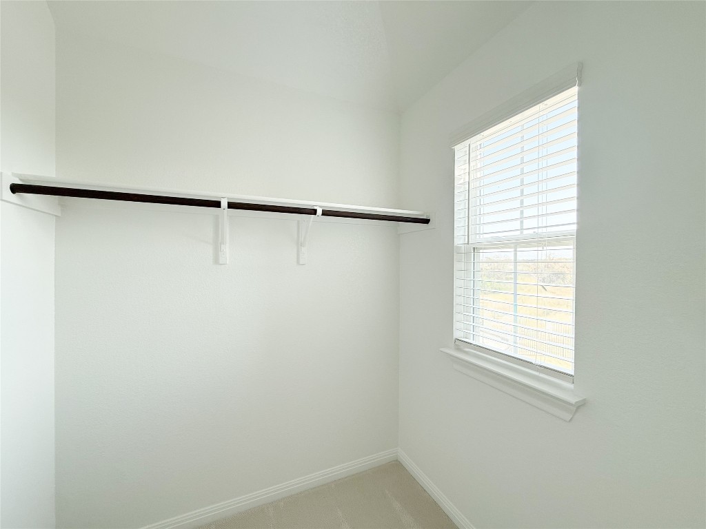 253 Inlet Lane Leander, TX 78641 - Photo 5 of 23 Walk in closet featuring light carpet