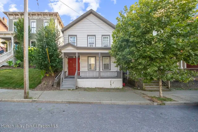 a house with a outdoor space