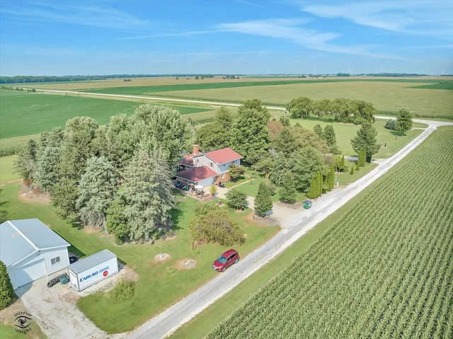 a view of an outdoor space and a lake view