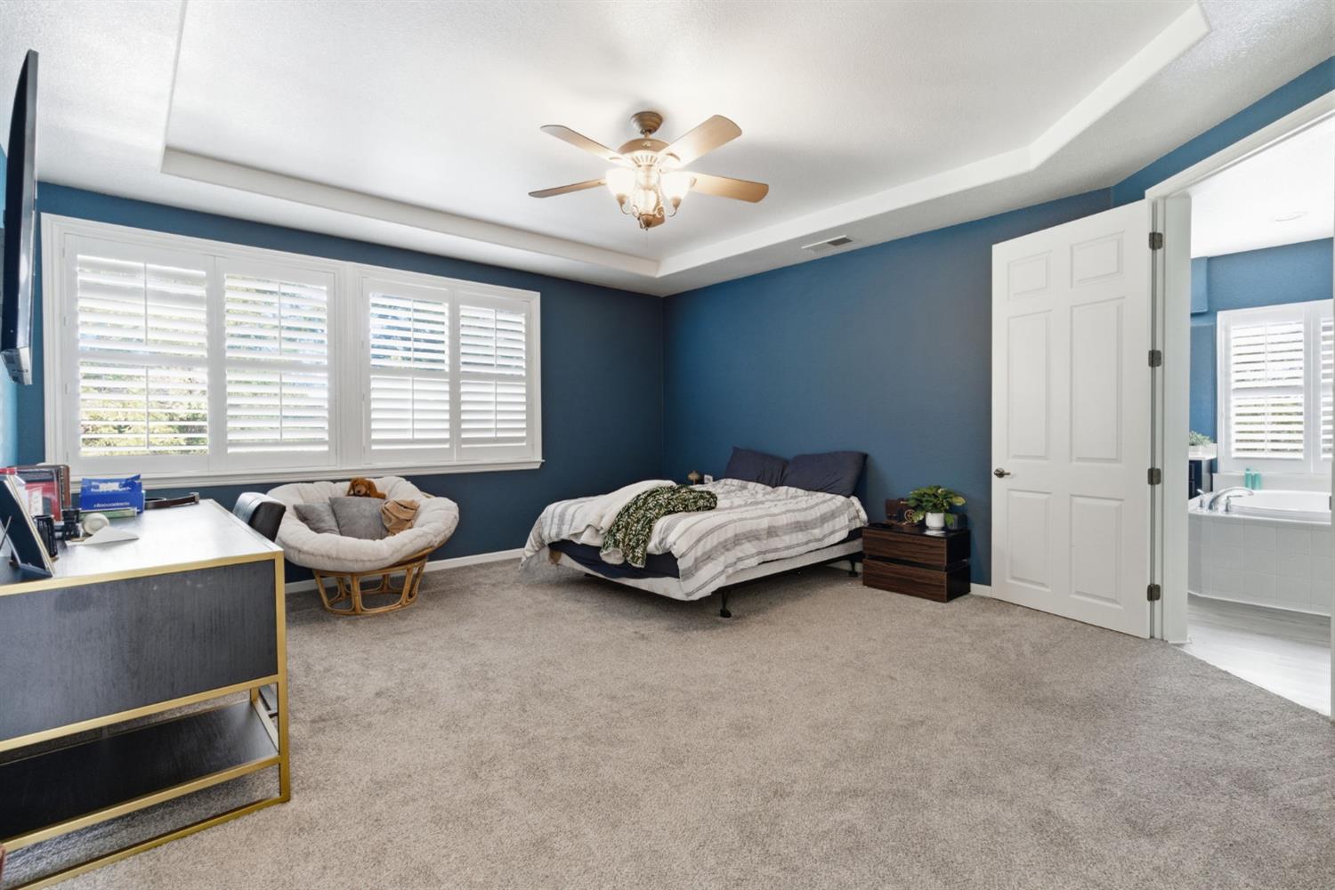 243 John Kamps Way Ripon, CA 95366 - Photo 42 of 62 a bedroom with furniture and a large window