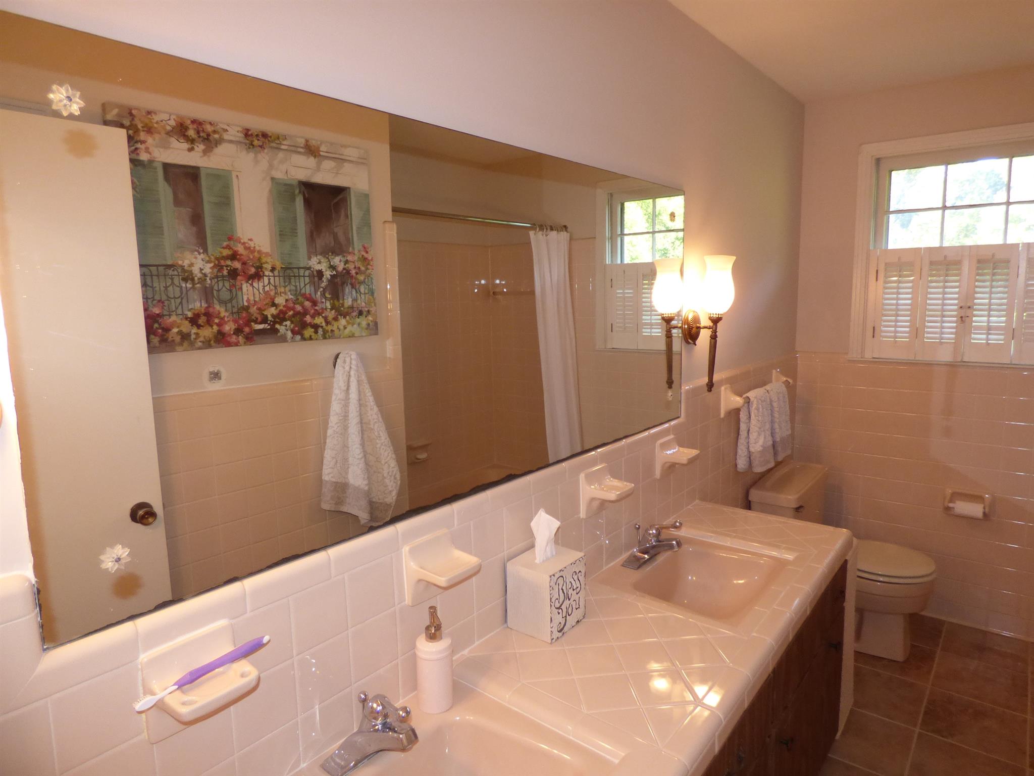 441 Excell Road Clarksville, TN 37043 - Photo 18 of 30 a bathroom with a tub sink and mirror