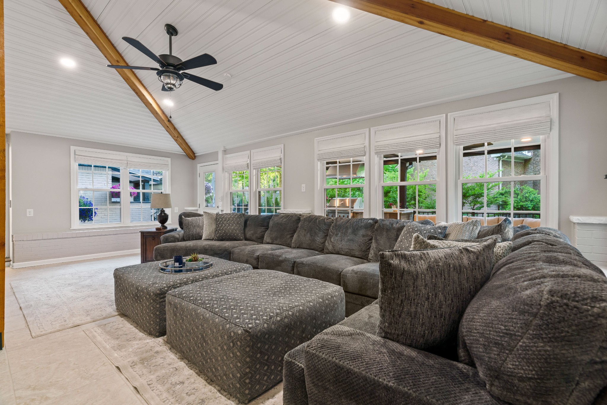 204 Hidden Lake Road Hendersonville, TN 37075 - Photo 36 of 67 a living room with furniture and a large window