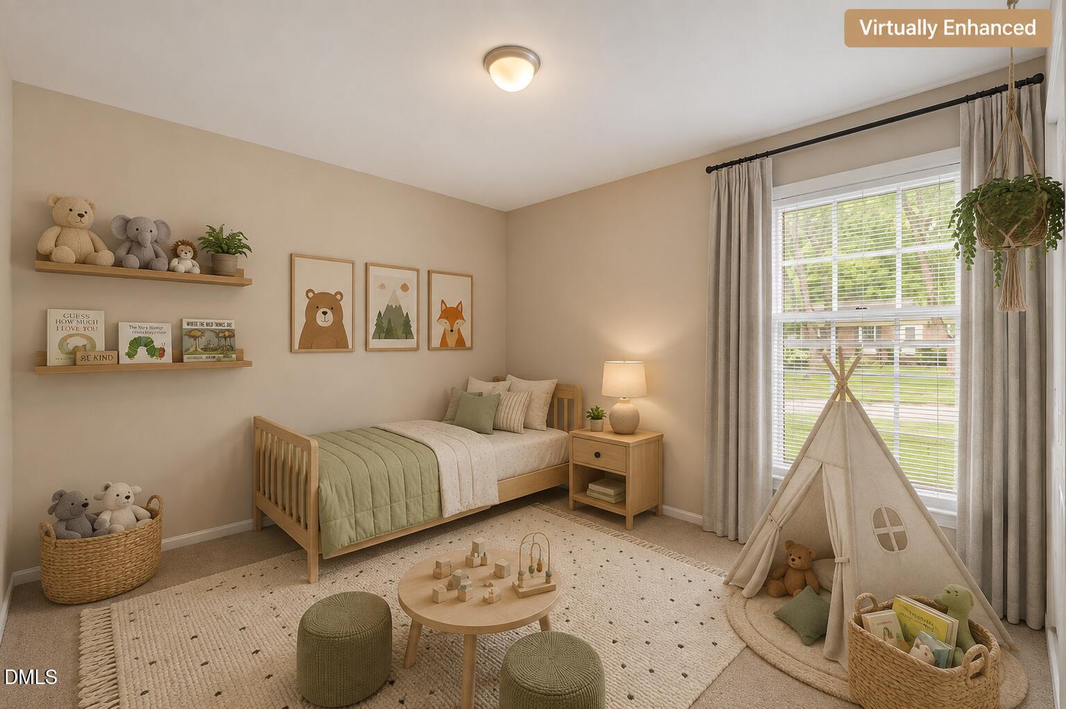 5804 Caledonia Street Raleigh, NC 27609 - Photo 29 of 42 Guest bed 1 - VE