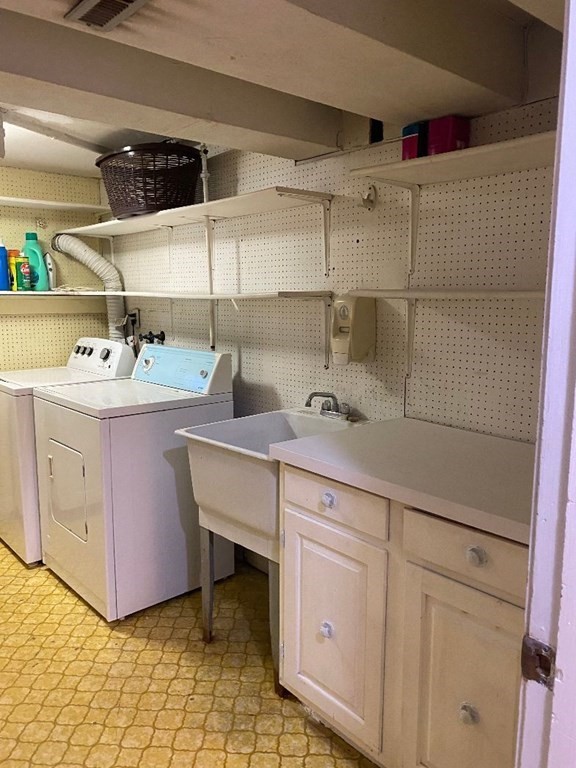 9 Jeffrey Road Canton, MA 02021 - Photo 30 of 38 a kitchen with a sink and cabinets