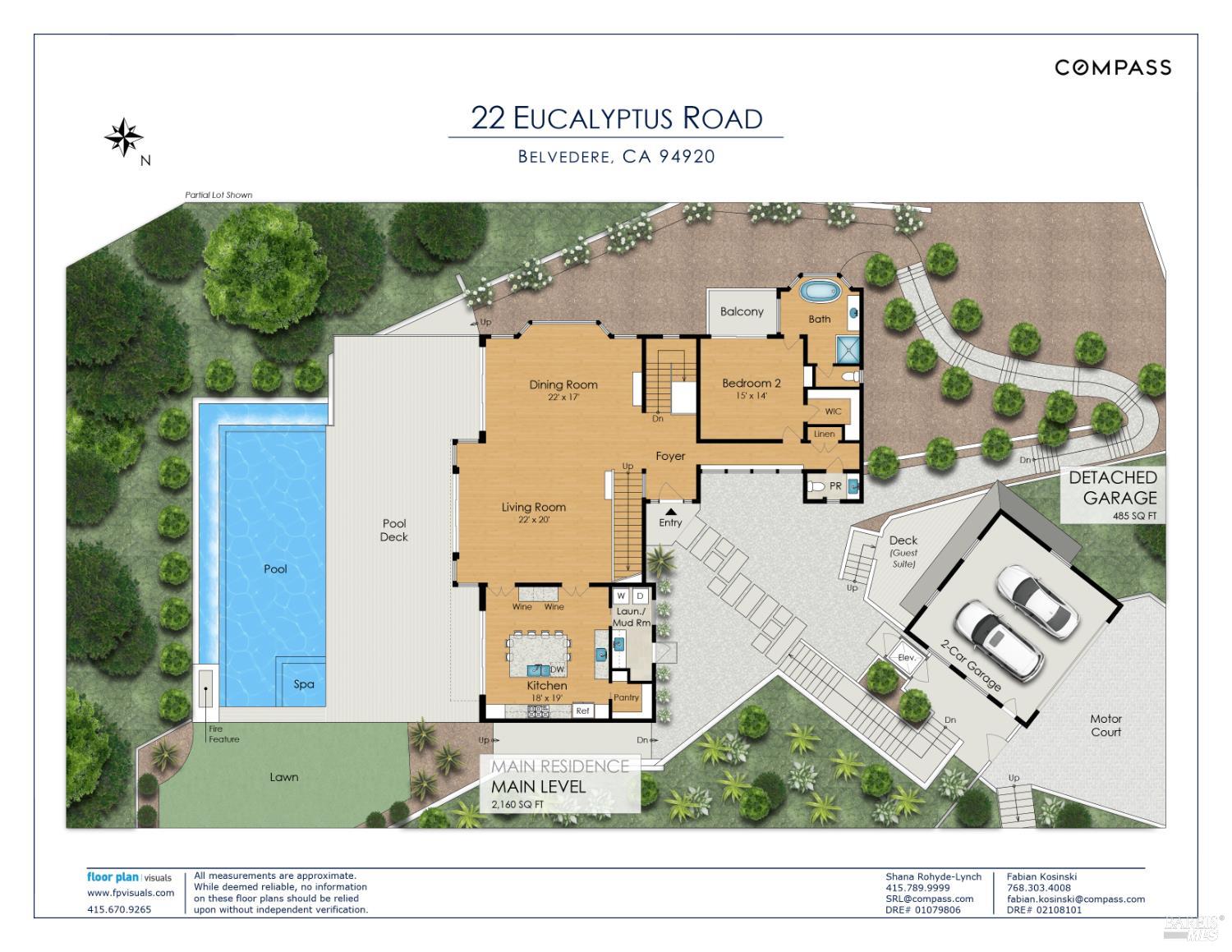 22 Eucalyptus Road Belvedere, CA 94920 - Photo 62 of 64 view of a