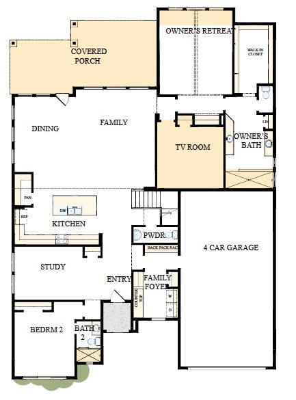 15709 Terracotta Terrace Conroe, TX 77302 - Photo 49 of 50 The success of a floor plan is the way you can move through it…You’ll be amazed at how well this home lives…We call it traffic patterns.