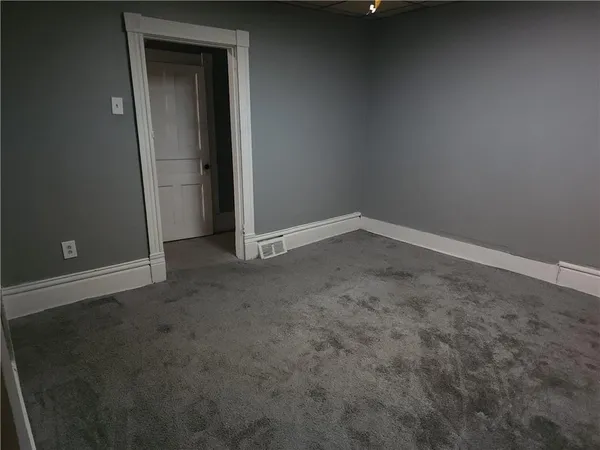 a view of empty room