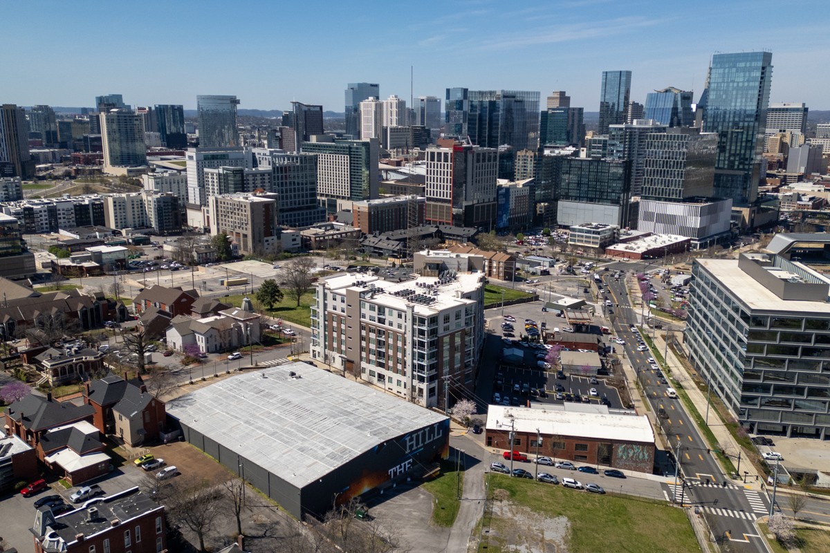 20 Rutledge Street, Unit 407 Nashville, TN 37210 - Photo 55 of 56 a picture of city view