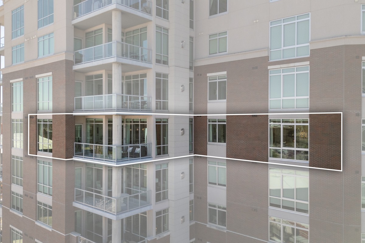 20 Rutledge Street, Unit 407 Nashville, TN 37210 - Photo 6 of 56 a large building with a glass windows