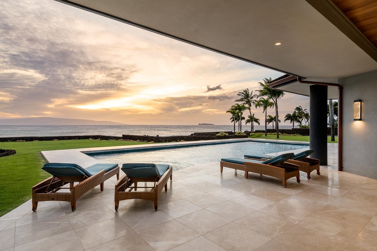 7595 Makena Road Kihei, HI 96753 - Photo 11 of 39 a view of swimming pool with outdoor seating
