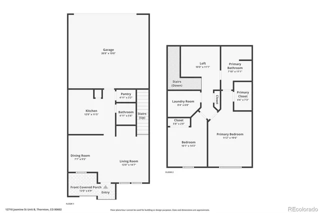 $350,000 | 12710 Jasmine Street, Unit B, Thornton, CO 80602