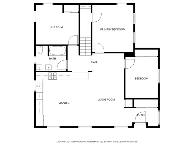 a picture of a floor plan