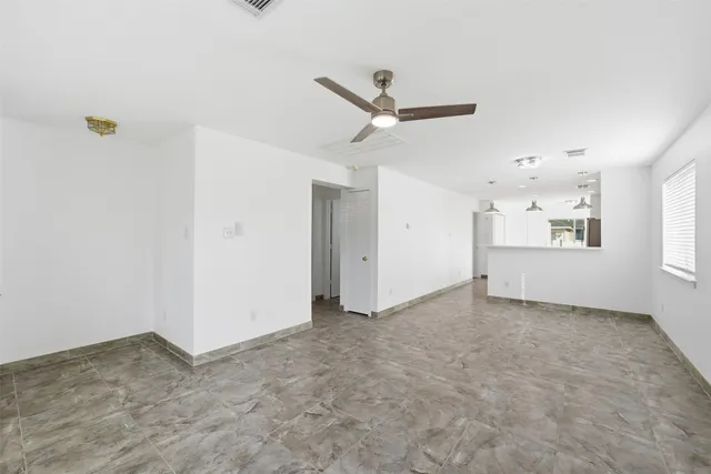 a view of a back yard of the house