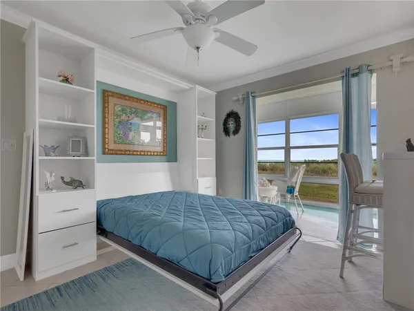 a view of a livingroom with furniture