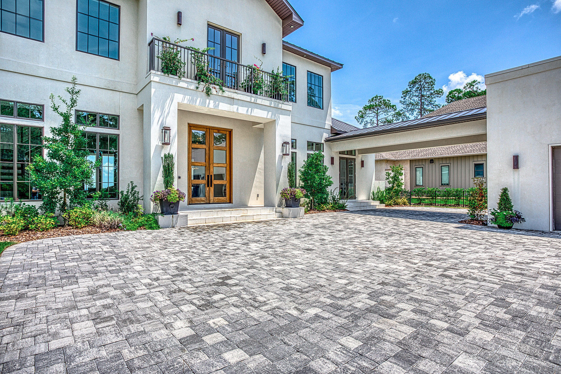 1023 Driftwood Point Road Santa Rosa Beach, FL 32459 - Photo 2 of 38 a front view of a house with garden