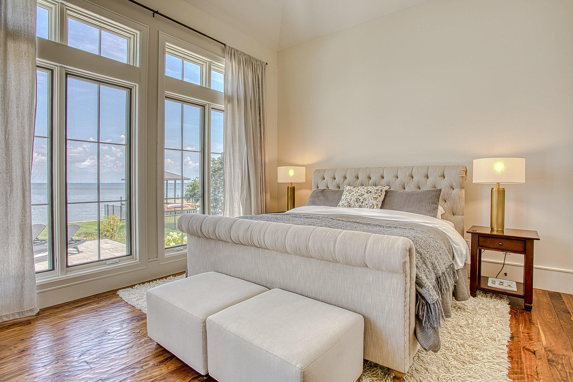1023 Driftwood Point Road Santa Rosa Beach, FL 32459 - Photo 26 of 38 a bedroom with a bed and a night stand