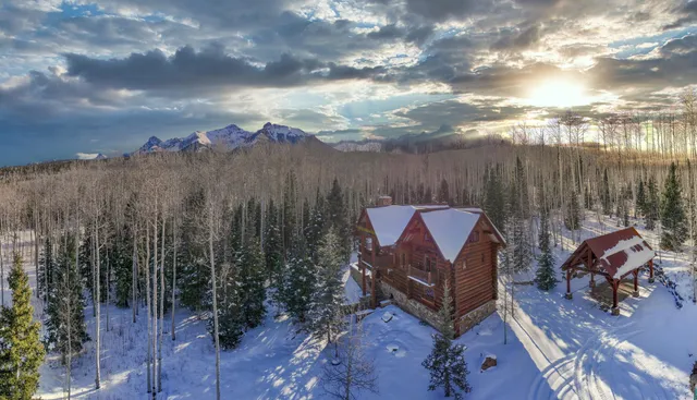 a view of a sky from a balcony