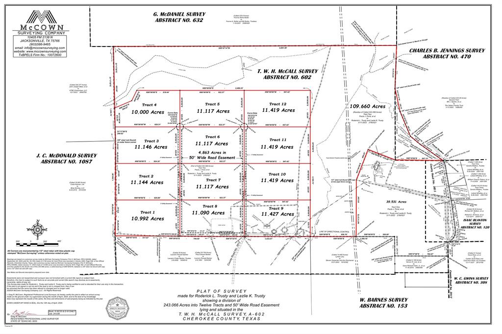 3812 (tract 6) Troup Tx