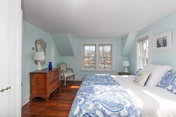 50 River Road Gloucester, MA 01930 - Photo 20 of 33 a bedroom with a bed and wooden floor