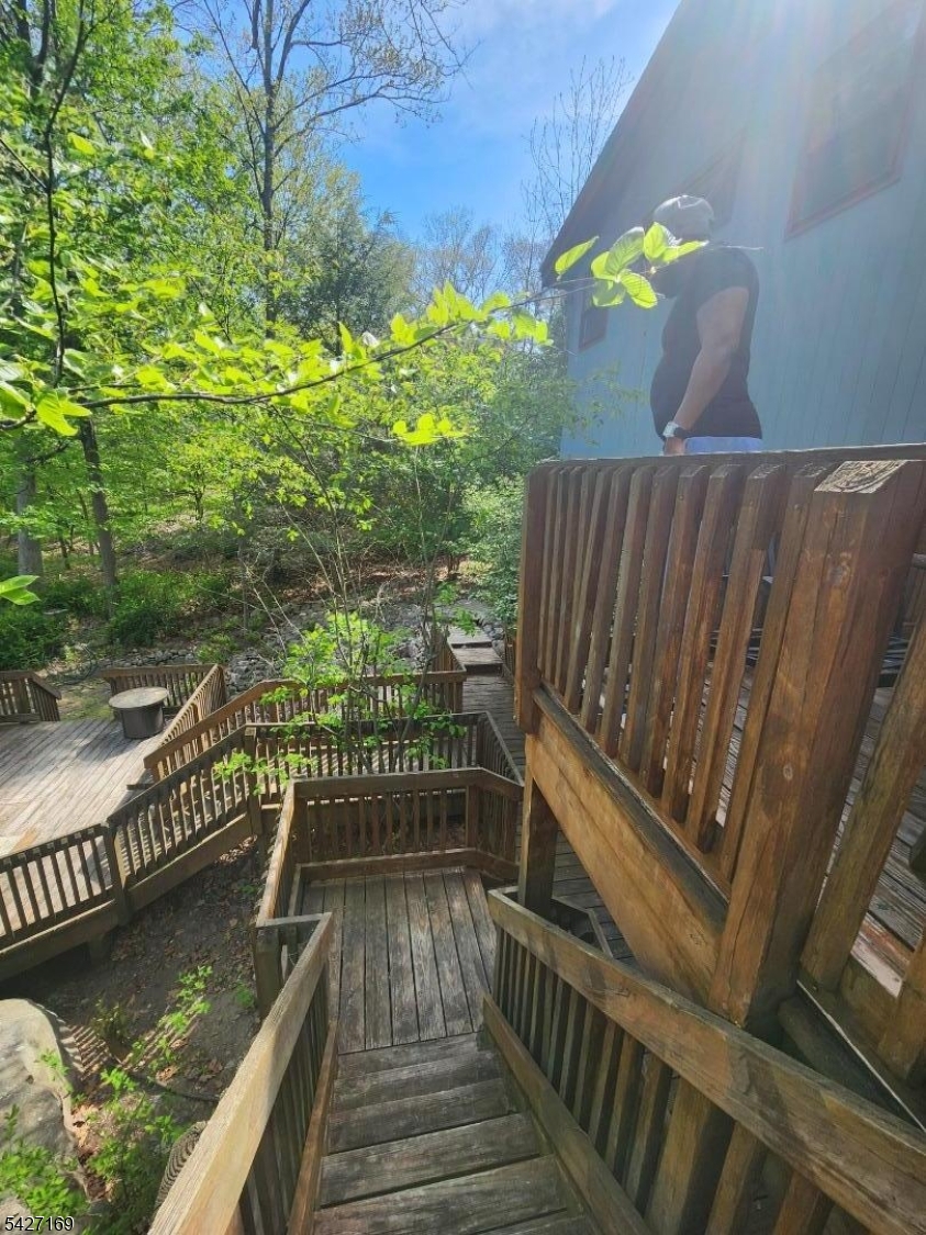 41 Crescent Drive South Andover, NJ 07821 - Photo 19 of 29 a view of balcony with wooden floor