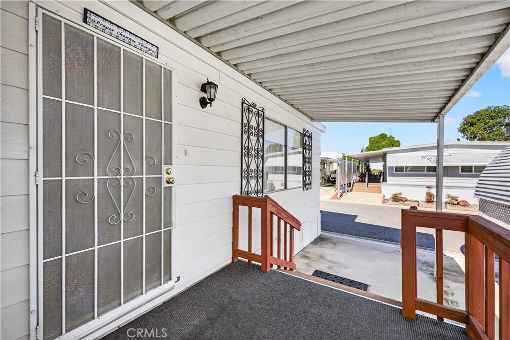 1001 West Lambert Road, Unit 258 La Habra, CA 90631 - Photo 34 of 75 a view of porch with seating space