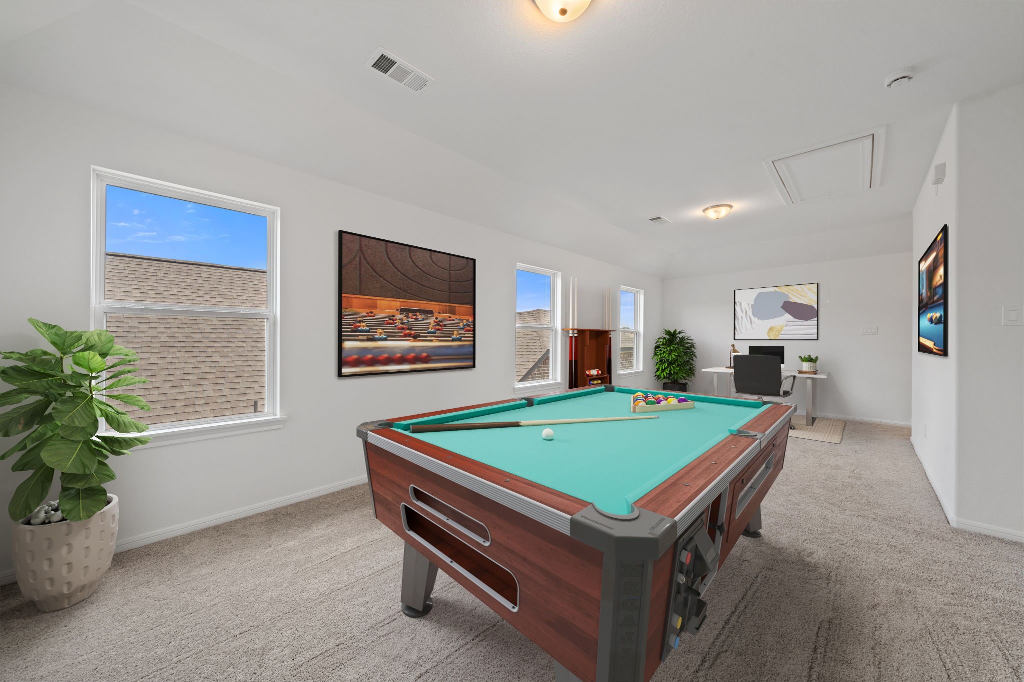 23619 Cinnamon Tree Lane Katy, TX 77493 - Photo 15 of 33 a room with pool table and windows