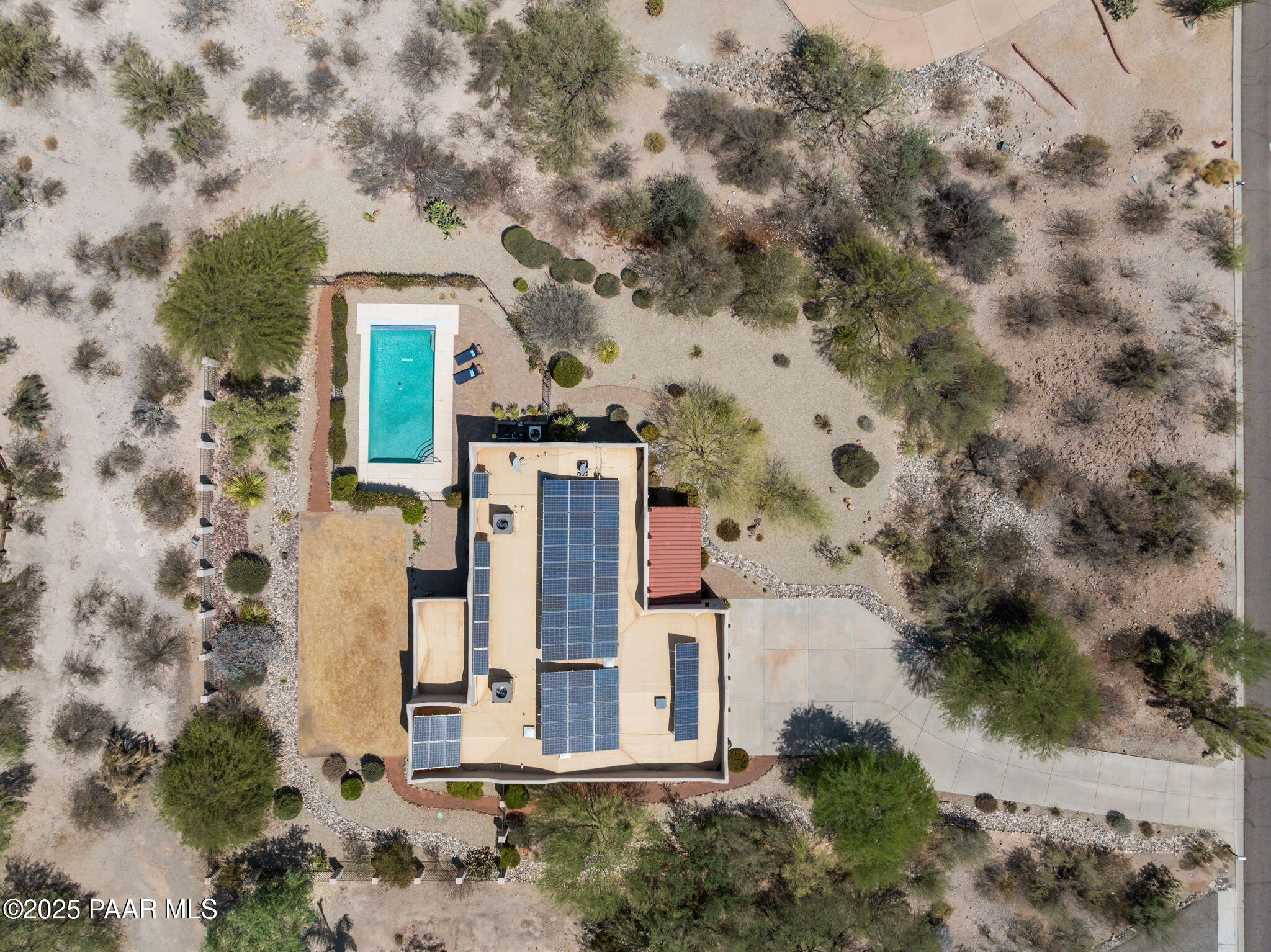 2100 West Silverlode Drive Wickenburg, AZ 85390 - Photo 45 of 51 front view of a house with a yard