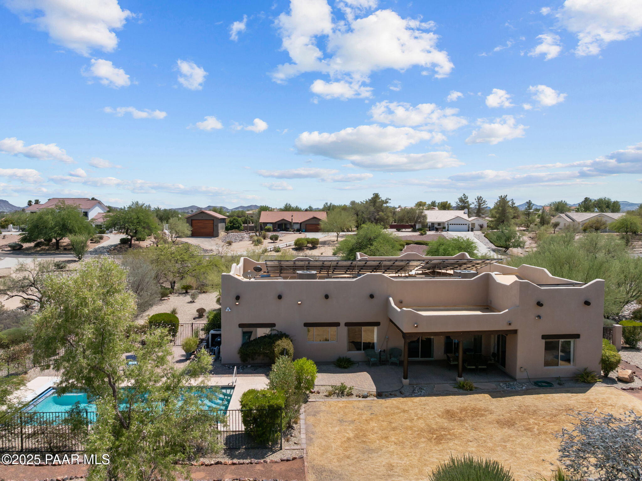 2100 West Silverlode Drive Wickenburg, AZ 85390 - Photo 46 of 51 a view of a town with barn