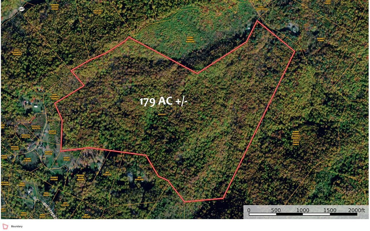 24064 Tbd Audrey Lane Blue Ridge, VA 24064 - Photo 2 of 42 Boundary