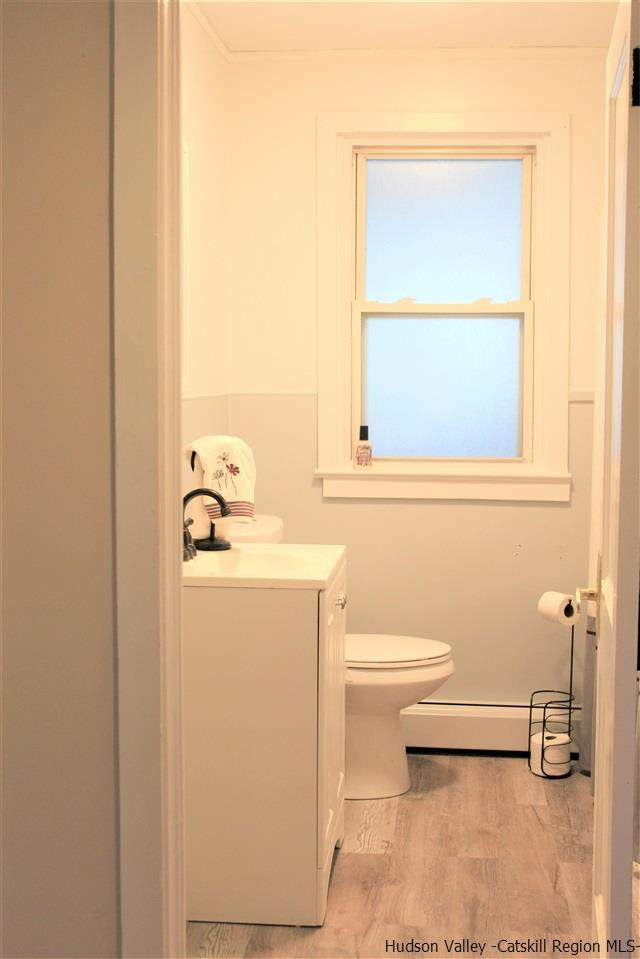 170 Samsonville Road Kerhonkson, NY 12446 - Photo 18 of 35 a bathroom with a sink a toilet and a window