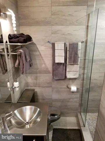 a bathroom with a sink