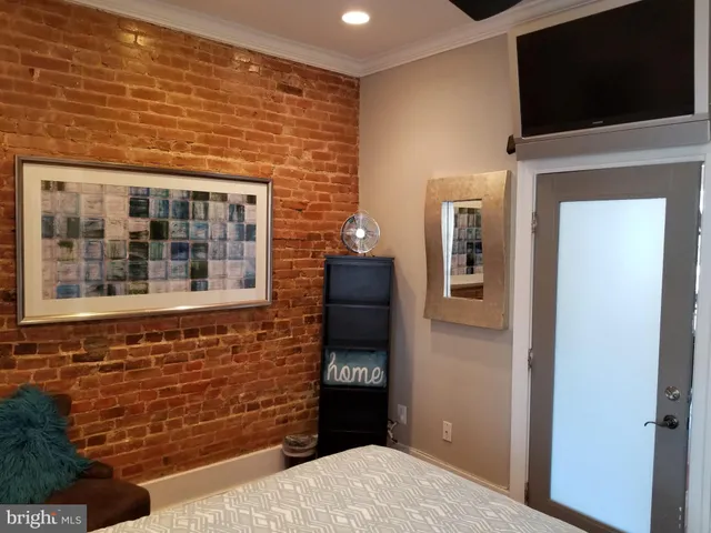 a front view of a house with a window