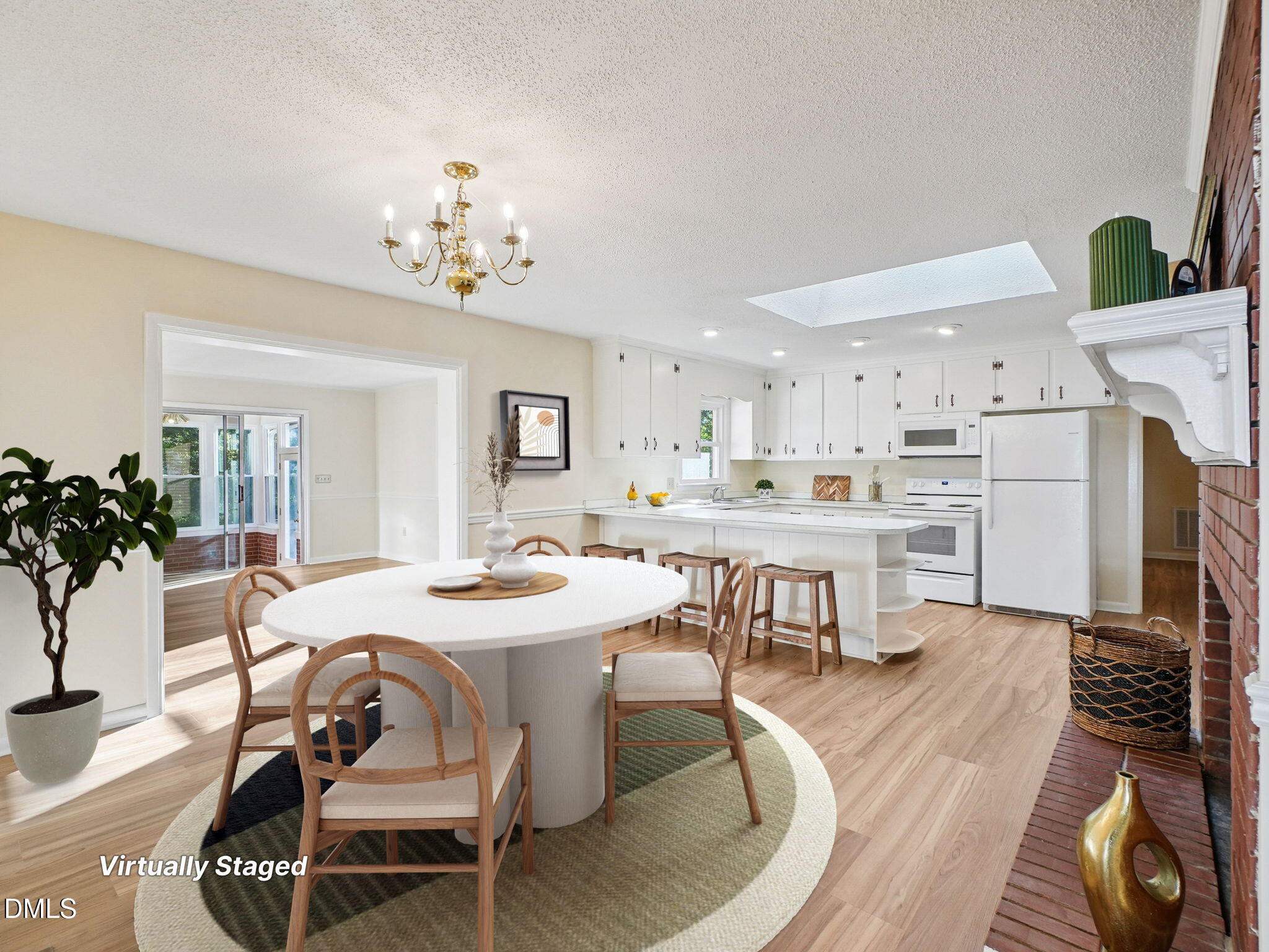 6421 King Lawrence Road Raleigh, NC 27607 - Photo 2 of 52 Virtually Staged Kitchen