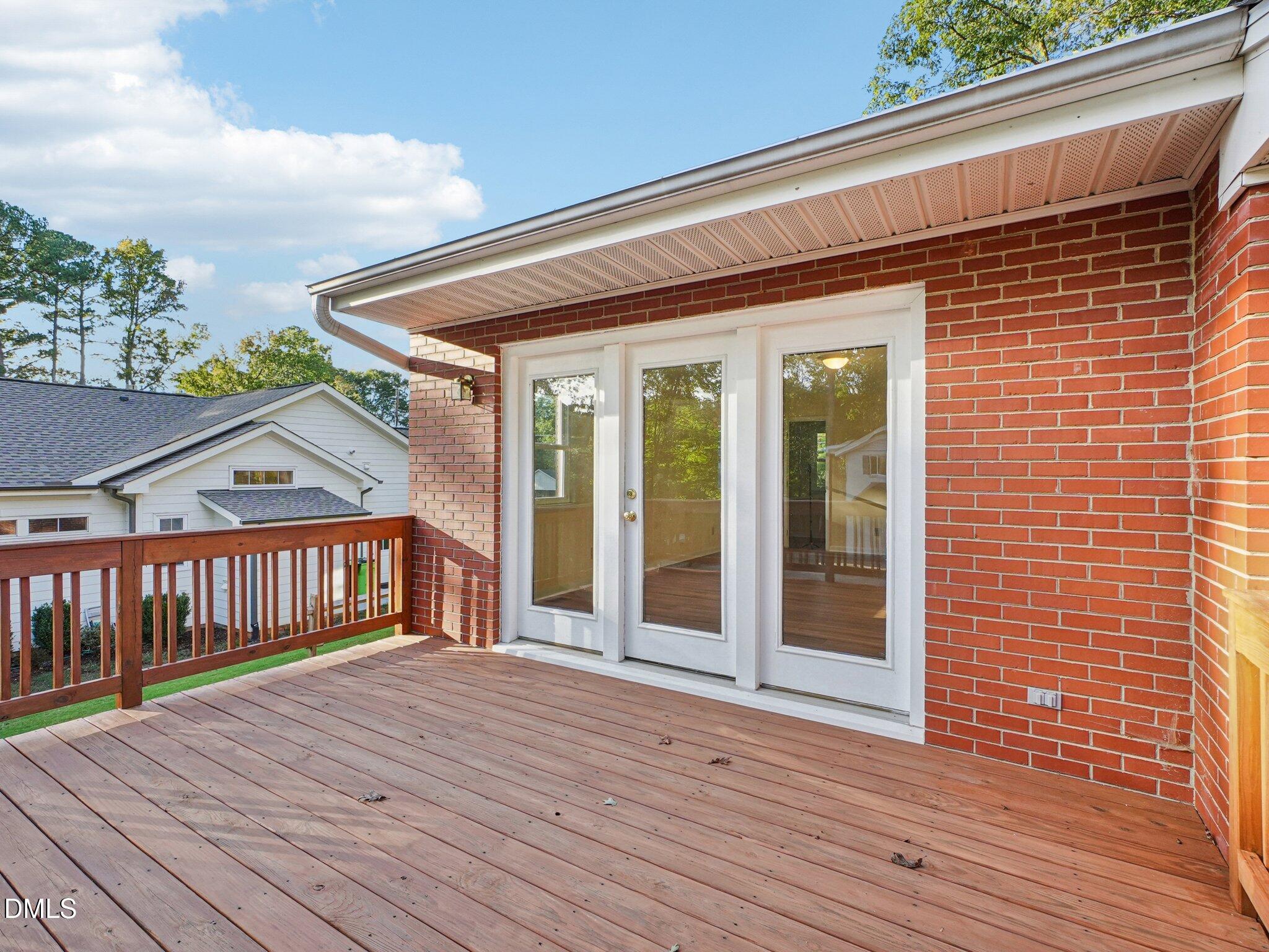 6421 King Lawrence Road Raleigh, NC 27607 - Photo 6 of 52 deck off primary 2