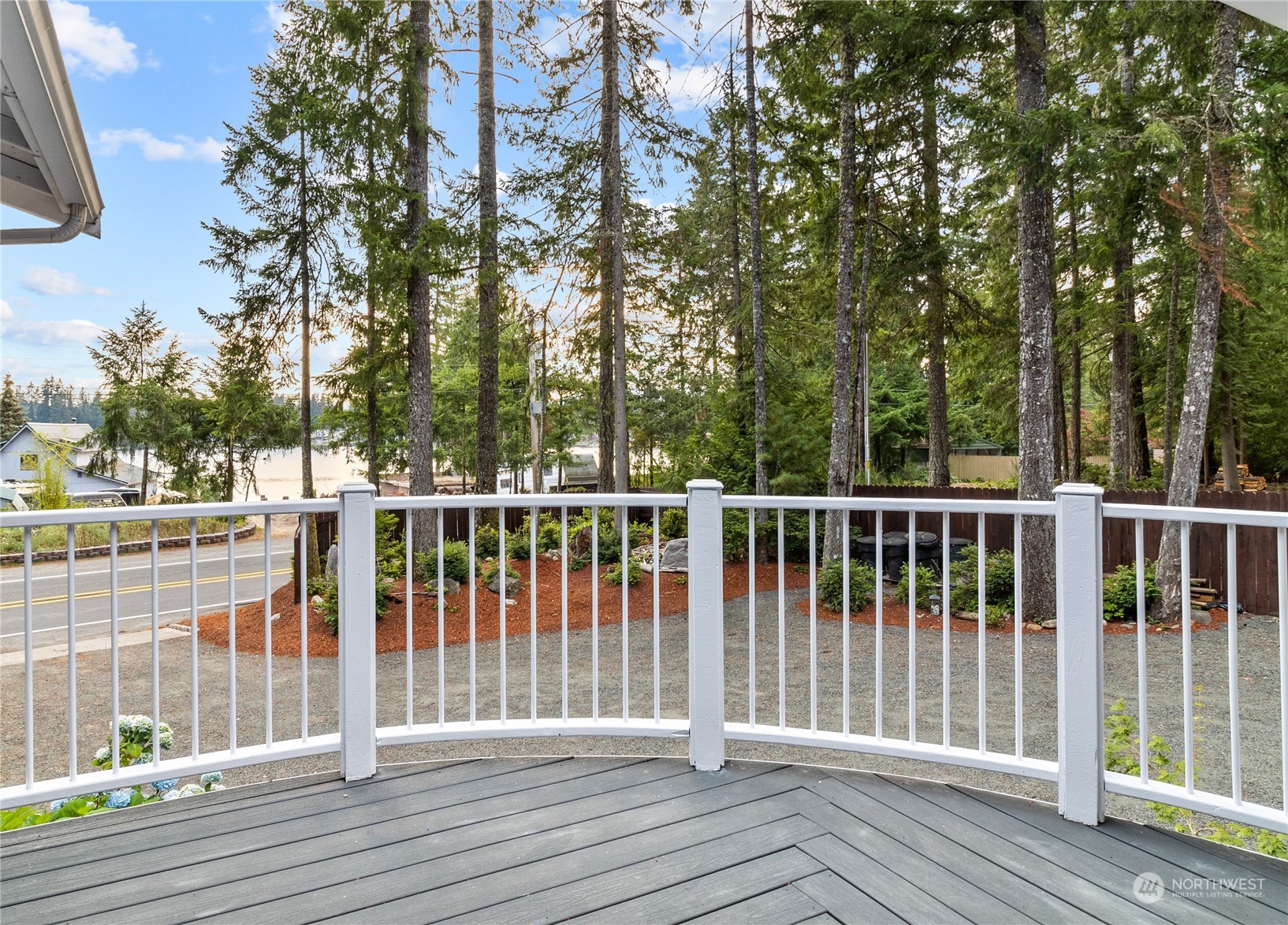 192 Gold Creek Road Northwest Bremerton, WA 98312 - Photo 9 of 38 a view of a balcony with wooden floor