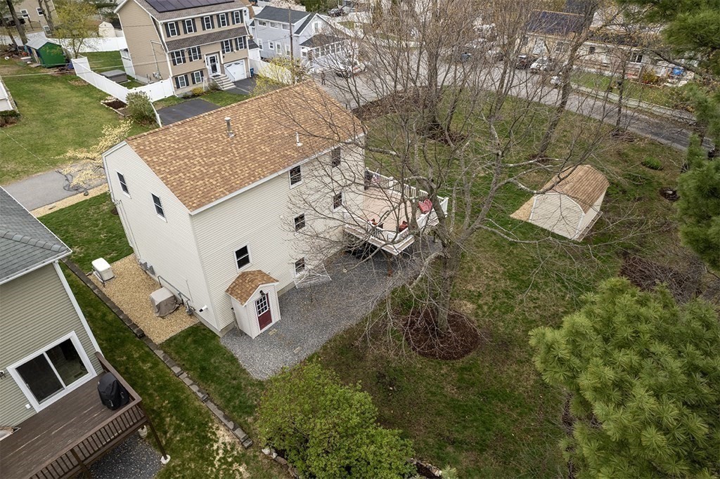 21 Swan Lane Billerica, MA 01821 - Photo 39 of 41 an aerial view of a house with garden