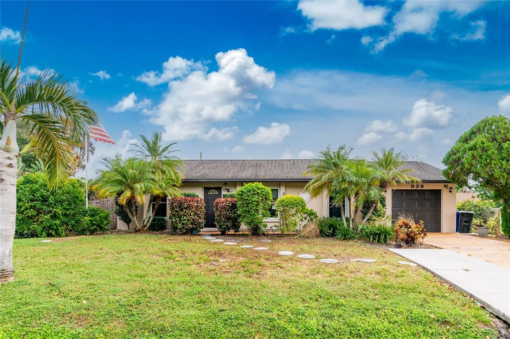 Front of Home with Privacy Landscaping
