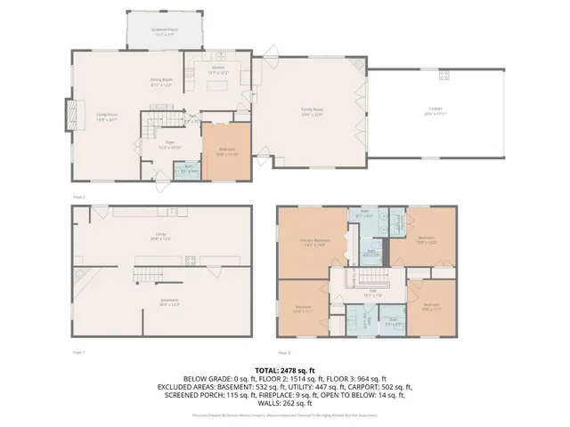 a view of a house with a big yard and large trees