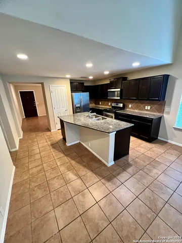 en empty room with windows