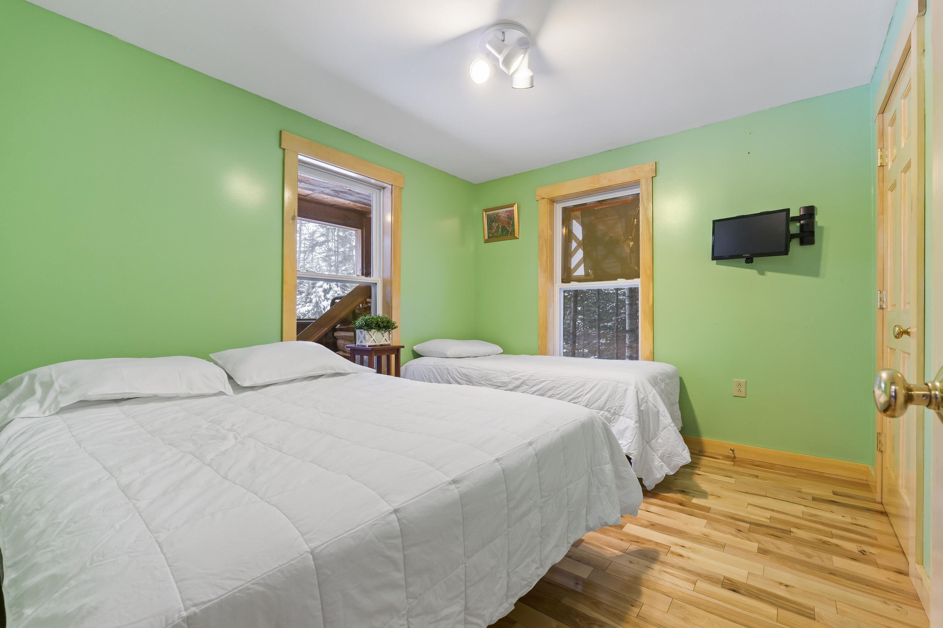 143 Indian Pond Road West Forks, ME 04985 - Photo 19 of 66 Second bedroom