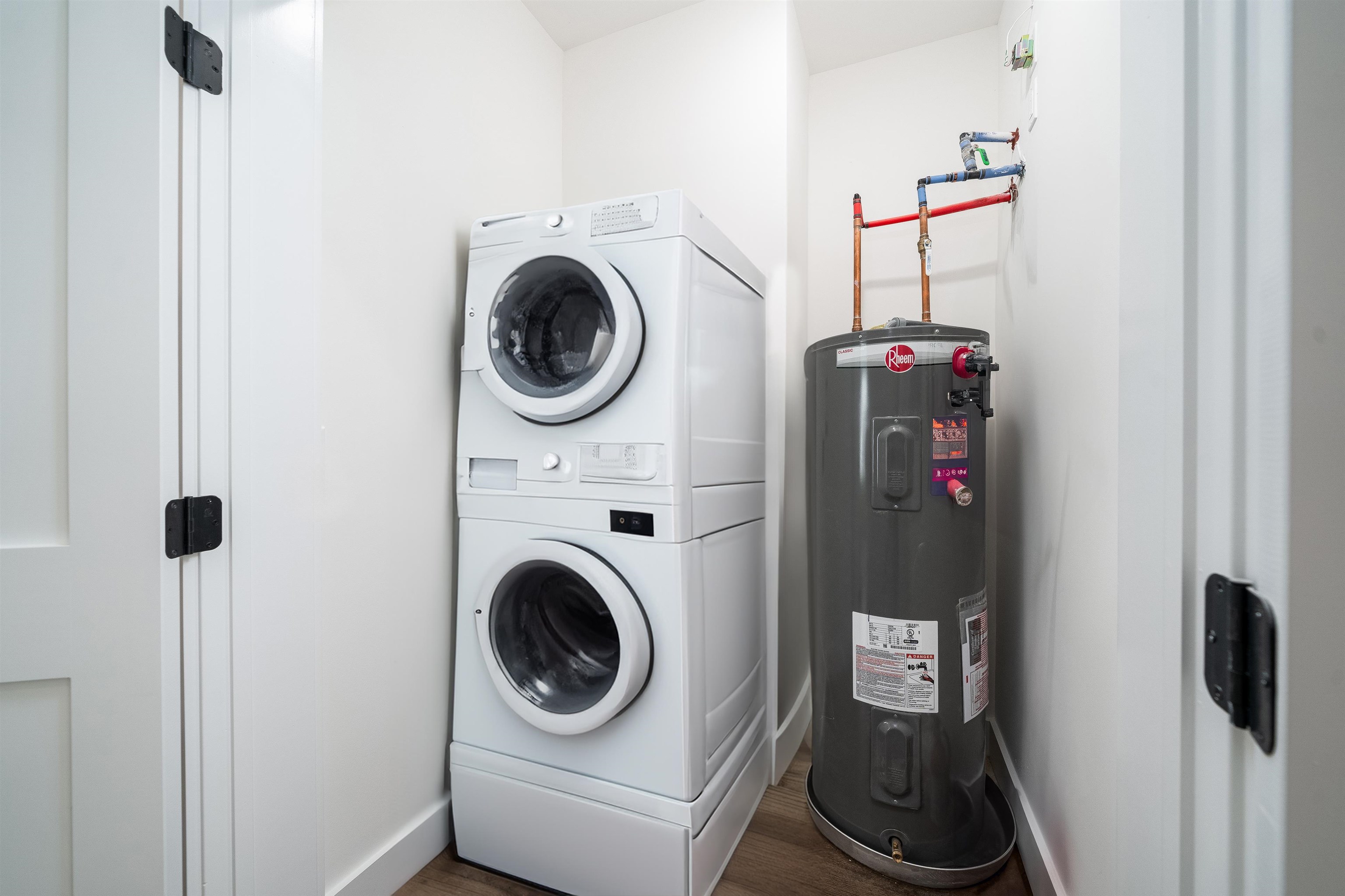 20 Orchard Street, Unit 1 Morristown, NJ 07960 - Photo 13 of 25 a utility room with dryer and washer
