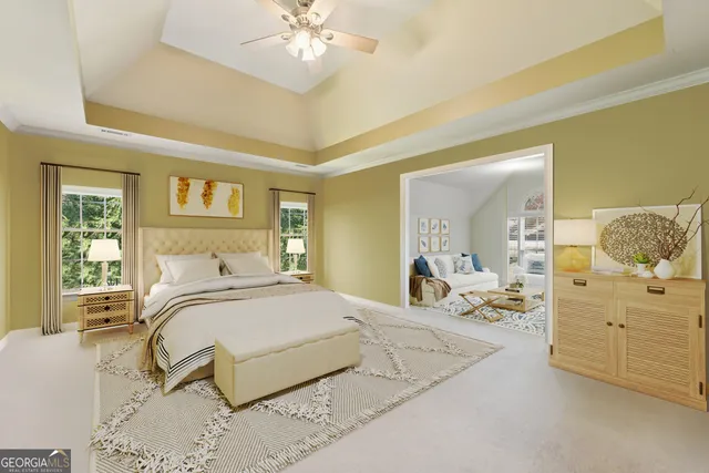 a view of a chairs and table in the patio