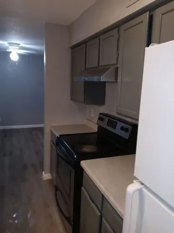 a close view of closet