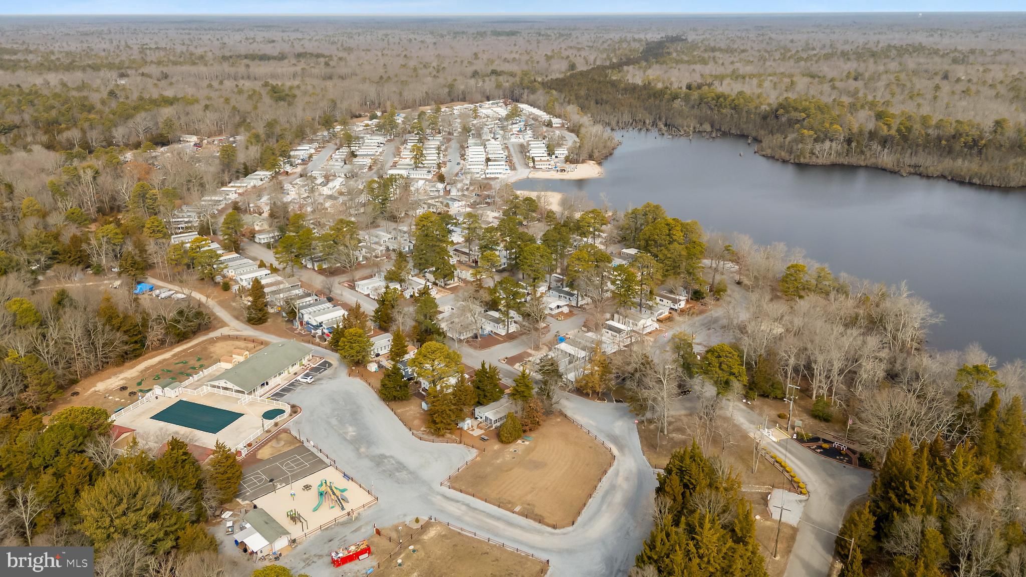 169 Edson, Unit 169 Woodbine, NJ 08270 - Photo 36 of 45 an aerial view of residential house with outdoor space
