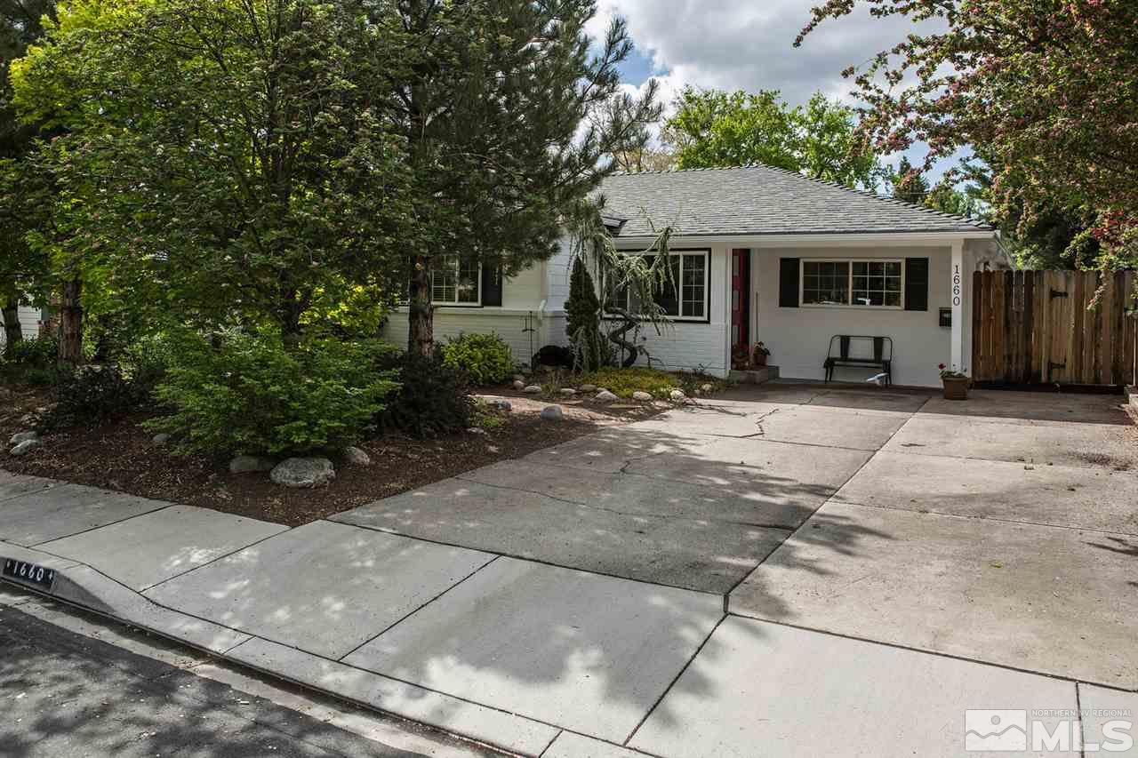 1660 Allen Street Reno, NV 89509 - Photo 1 of 1 a front view of a house with a yard
